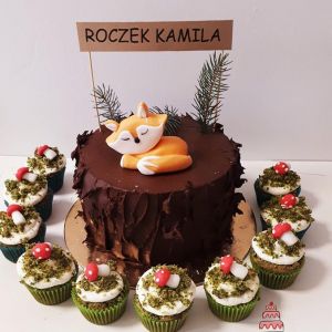 Tort w leśnym klimacie