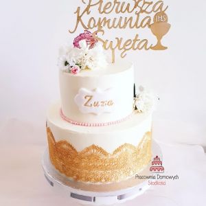 Tort z okazji Pierwszej Komunii Świętej